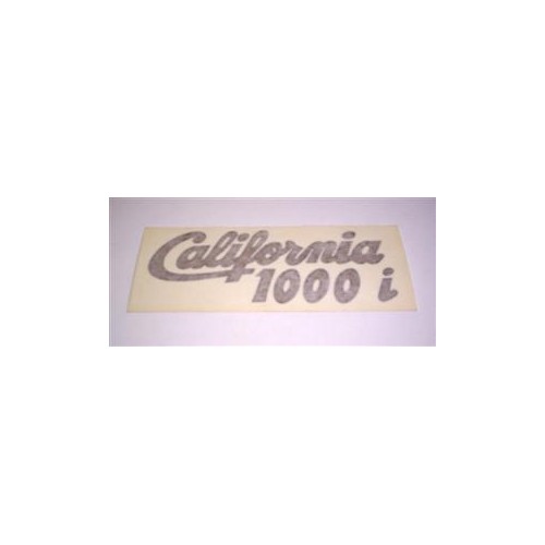 DECALCOMANIE - ADESIVI-Adesivo Oro Nero Fianchetto Copriaccumulatore DX o SX per Moto Guzzi California 1000 I.