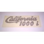 DECALCOMANIE - ADESIVI-Adesivo Oro Nero Fianchetto Copriaccumulatore DX o SX per Moto Guzzi California 1000 I.
