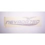 DECALCOMANIE - ADESIVI-Decalcomania corpriaccumulatore dx originale colore blu/grigio per Moto Guzzi Nevada 750 2002/2003