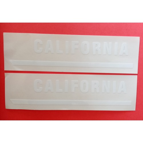 DECALCOMANIE - ADESIVI-Coppia adesivi "California" Fianchetti, per Moto Guzzi 850 T3 California