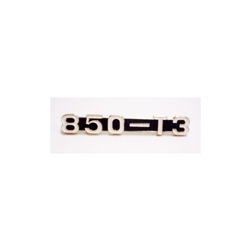DECALCOMANIE - ADESIVI-Targhetta "850-T3" Copri accumolatore per Moto Guzzi 850 T3