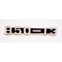 DECALCOMANIE - ADESIVI-Targhetta "850-T3" Copri accumolatore per Moto Guzzi 850 T3