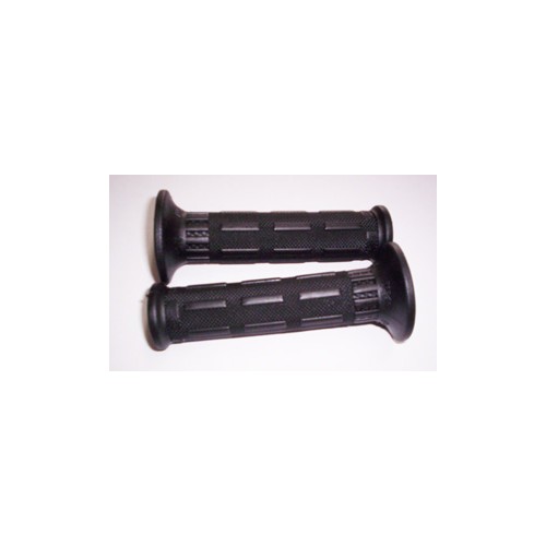 MANOPOLE-Coppia manopole nere per Moto Guzzi da 350 a 1100