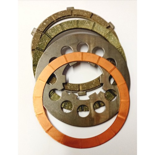 PARTI FRIZIONE-Serie dischi frizione per Moto Guzzi Zigolo 98