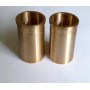 RICAMBI FORCELLA-Coppia boccole superiori gambali forcella per Moto Guzzi Nuovo Falcone 500,V7 Special, 850 GT