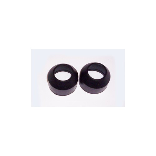 RICAMBI FORCELLA-Coppia copripolvere forcella per Moto Guzzi 125-250 TS- V35/50 Accensione elettronica, V35 Imola 1°S,V35 II.