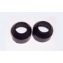 RICAMBI FORCELLA-Coppia copripolvere forcella per Moto Guzzi 125-250 TS- V35/50 Accensione elettronica, V35 Imola 1°S,V35 II.