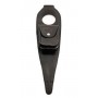 COPRISERBATOI-Copri Serbatoio Nero in Cuoio con Tasca Etraibile per Moto Guzzi Florida 350 e 650, Nevada 350 e 750 NT