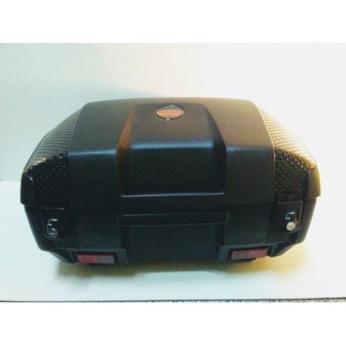 BORSE-BAULLETTI-VALIGE-Bauletto nero Lt.55, con Piastra di aggancio Hepco & Becker, per Moto Guzzi California 1000 II, III, e...