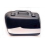 BORSE-BAULLETTI-VALIGE-Coppia valige laterali Lt. 30 nero-grigio per Moto Guzzi Nevada 350/750, Nevada NT-Club dal '93 al 2003