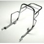 PORTAPACCHI - SCHIENALI - TELAIETTI-Portapacchi cromato per Moto Guzzi V35-50-65 Custom
