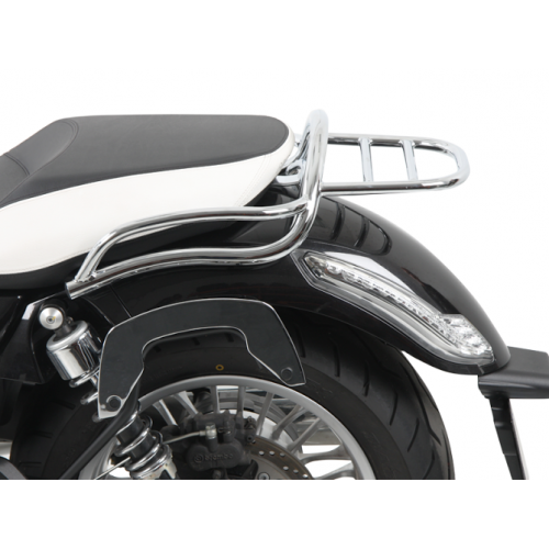 PORTAPACCHI - SCHIENALI - TELAIETTI-Portapacchi Cromato per Moto Guzzi California 1400 Custom-Touring-Audace-Eldorado