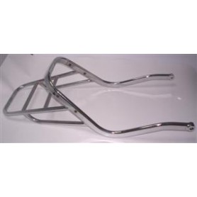 PORTAPACCHI - SCHIENALI - TELAIETTI-Portapacchi cromato per Moto Guzzi 350 650 Florida