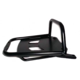 PORTAPACCHI - SCHIENALI - TELAIETTI-Portapacchi nero per Moto Guzzi 1100 Breva per inserimento baulletto