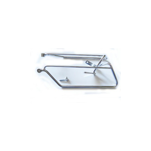 PORTAPACCHI - SCHIENALI - TELAIETTI-Kit attacchi per borse morbide per Moto Guzzi V7 Classic,Cafe' - BA056