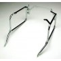 PORTAPACCHI - SCHIENALI - TELAIETTI-Coppia telaietti cromati per valige per Moto Guzzi Calif 1100 i.e. dal '94 al '97, Calif ...