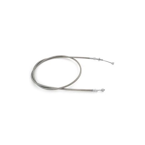 TRASMISSIONI INOX-Trasmissione frizione in acciaio inox + 150mm per Moto Guzzi California 1100 con carburatori, I.E., EV, Spe...