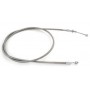 TRASMISSIONI INOX-Trasmissione frizione in acciaio inox + 150mm per Moto Guzzi California 1100 con carburatori, I.E., EV, Spe...
