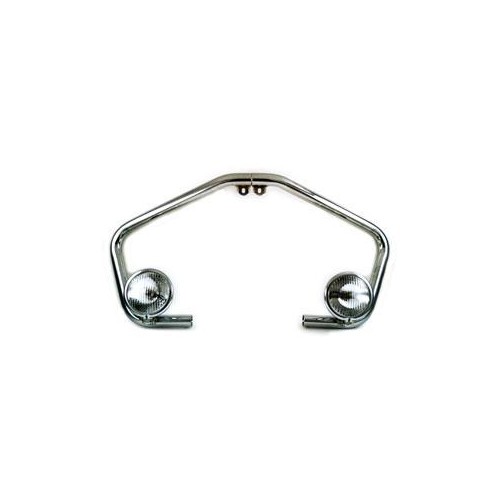 PARAMOTORI - PARAURTI Posteriore-Paramotore grande con attacchi per il montaggio dei fari supplementari per Moto Guzzi Califo...