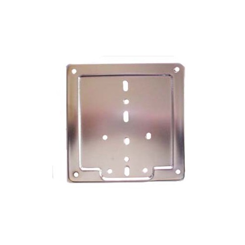 PORTATARGA-CORNICI- BULLONI-Portatarga cromato per targa europea per Moto Guzzi