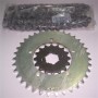 FORCELLONE-GIUNTO-COP.CONICA-Corona-Pignoni e Catene-Kit corona,pignone e catena per Moto Guzzi Nuovo Falcone 500 Civile e Mi...