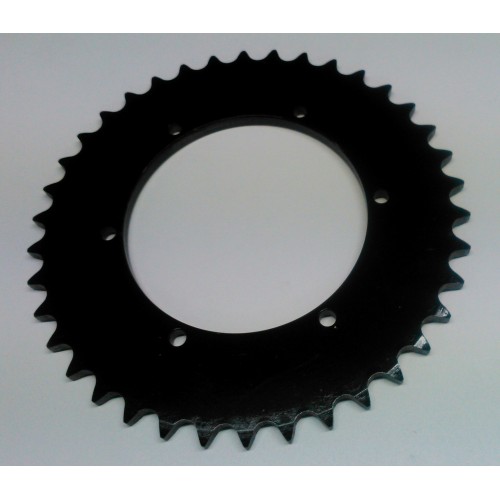 FORCELLONE-GIUNTO-COP.CONICA-Corona-Pignoni e Catene-Corona dentata Z38 Ergal per Moto Guzzi 350/400 GTS 4 cilindri