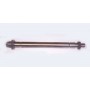 FORCELLONE-GIUNTO-COP.CONICA-Corona-Pignoni e Catene-Perno completo forcellone per Moto Guzzi Airone 250