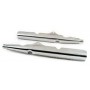 SILENZIATORI-Fascette-Boccole-Coppia silenziatori originali per Moto Guzzi 850 T, 850T3, 850 T3 California - V 1000 Convert