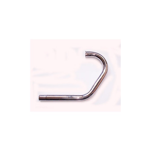 TUBI SCARICO-COMPENSATORE-GHIERE-Tubo scarico dx inox lucido orig D.42 per Moto Guzzi Calif 1100 EV, Special