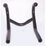 TUBI SCARICO-COMPENSATORE-GHIERE-Kit Tubi Scarico D.40 Neri per Moto Guzzi 850 Le Mans I-II