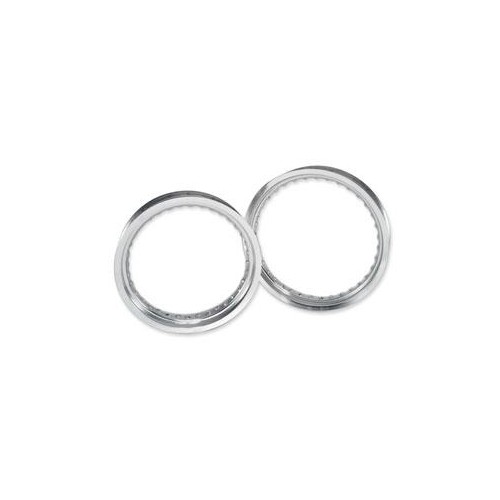 CERCHI-Raggi-Mozzi-PERNI RUOTA-Cerchio in alluminio lucido 3-50-18, fori 40 per Moto Guzzi 850 T3