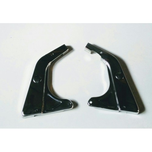 PARATIE - COPERCHI-Coppia Paratie post con foro inox per Moto Guzzi California 1000 III 2° serie dal 91-1100 IE carburatori