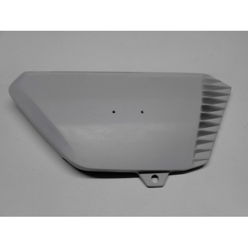 CARENATURE-FIANCHETTI-GOMMINI-STAFFE-Copriaccumulatore DX Simile Originale in Resina Grezzo per Moto Guzzi V35 II, V50 II-III...