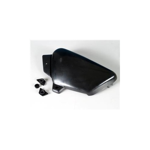 CARENATURE-FIANCHETTI-GOMMINI-STAFFE-Copriaccumulatore dx simile originale resina grezzo completo di gommini per Moto Guzzi V...