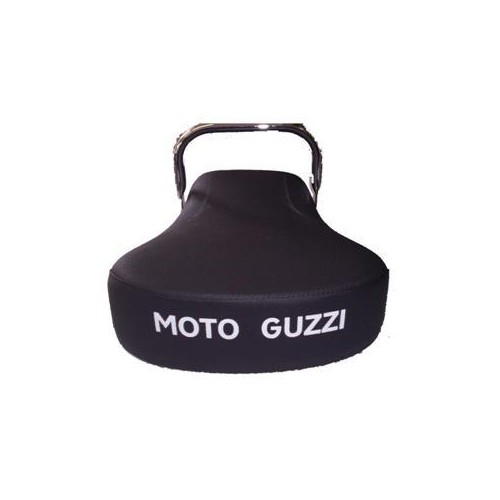 SELLE - COPRISELLA - Molle-Sedile Posteriore con Maniglia Cromata per Moto Guzzi Nuovo Falcone 500 Militare-BC011