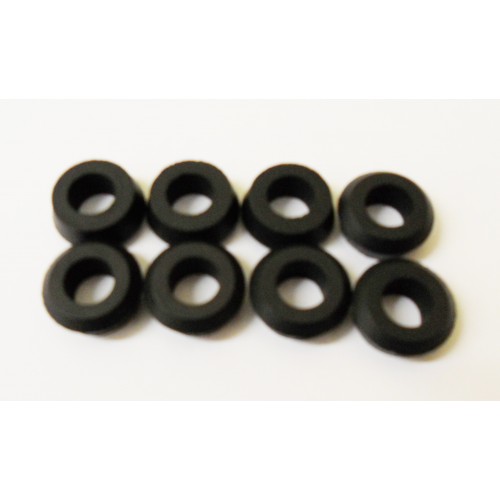 AMMORTIZZATORI e Ricambi-Kit 8 Boccole per Cop. ammortizzatori 13x24x11 mm per Moto Guzzi Stornello 125-160-Lodola 175-235