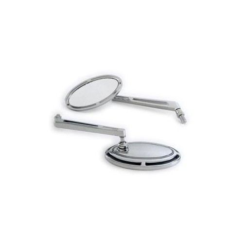 SPECCHI-Specchio ovale sx per tutte le Moto Guzzi da 350 a 1100