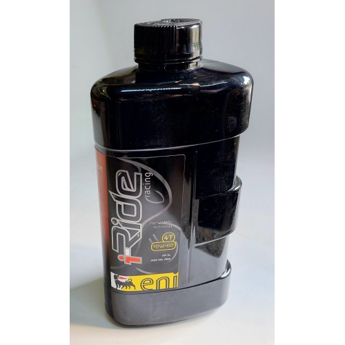 LUBRIFICANTI-Olio motore ENI Racing 4T Lt. 1, 10 W 60 per Moto Guzzi 850-1000-1100