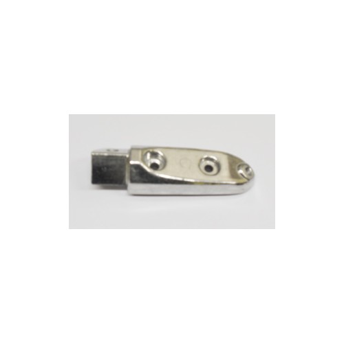 PEDANE-APPOGIAPIEDI-GOMMINI-Pedana Lucida Pilota DX per Moto Guzzi Breva 750-850-1100,Griso 850-1100, Bellaggio, Norge 850-12...