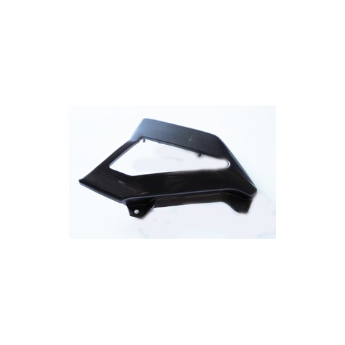 CARENATURE-FIANCHETTI-GOMMINI-STAFFE-Fiancatina copribatteria dx grigio cromo per Moto Guzzi Breva 750 anno 2003/04/05
