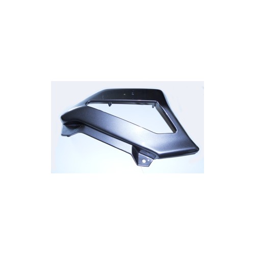 CARENATURE-FIANCHETTI-GOMMINI-STAFFE-Fiancatina copribatteria sx grigio cromo per Moto Guzzi Breva 750 2003/04/05