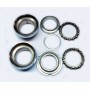 RICAMBI FORCELLA-Serie calotte forcella-sterzo 7pz. D.35 per Guzzi-Benelli ciclomotori vari