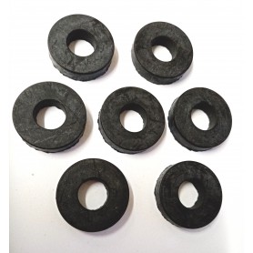 CERCHI-Raggi-Mozzi-PERNI RUOTA-Kit 7 pezzi parastrappi ingranaggio catena per Moto Guzzi Galletto 160/192