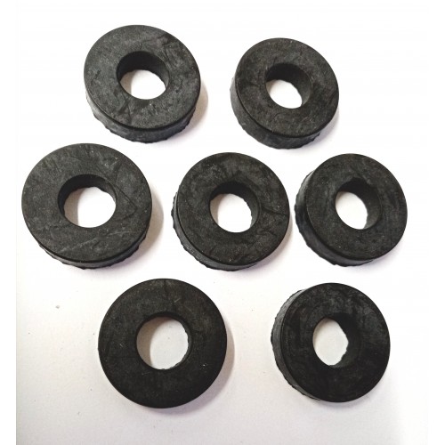 CERCHI-Raggi-Mozzi-PERNI RUOTA-Kit 7 pezzi parastrappi ingranaggio catena per Moto Guzzi Galletto 160/192