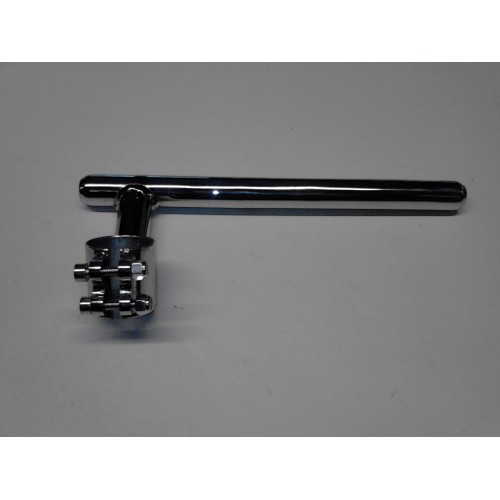 MANUBRI-Semimanubrio dx cromato per Moto Guzzi Le Mans 1