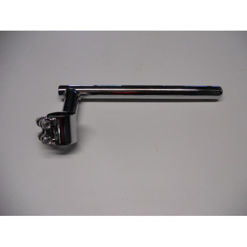 MANUBRI-Semimanubrio cromato dx per Moto Guzzi V35 Imola, V50 Monza.