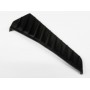 CARENATURE-FIANCHETTI-GOMMINI-STAFFE-Griglia dx nera per copriaccumulatore per Moto Guzzi V35II