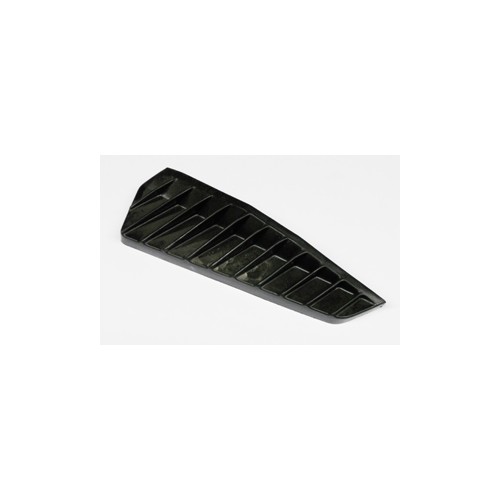 CARENATURE-FIANCHETTI-GOMMINI-STAFFE-Griglia sx nera per copriaccumulatore per Moto Guzzi V35 II