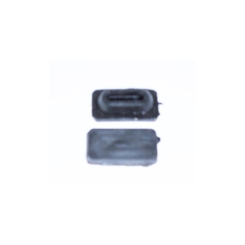 CARENATURE-FIANCHETTI-GOMMINI-STAFFE-Coppia gommini copriaccumulatore per Moto Guzzi V35/50/65/75