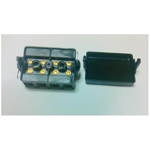 ELETTRICO VARIO-Morsettiera Porta Fusibile per Moto Guzzi vari Modelli V35-50-65 Custom-850 T3